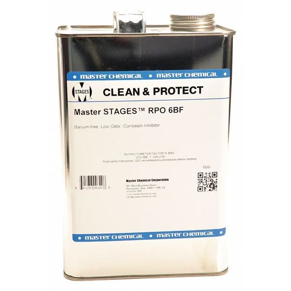 Corrosion Inhibitor, 1 gal., PK4, Master Fluid Solutions, Mfr#: RPO6BF/1