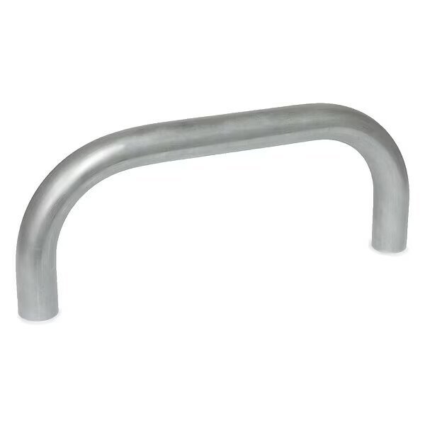 Cabinet U Handle, 530 mm Overall L, JW WINCO, Mfr# 426.3-ST-30-500-A