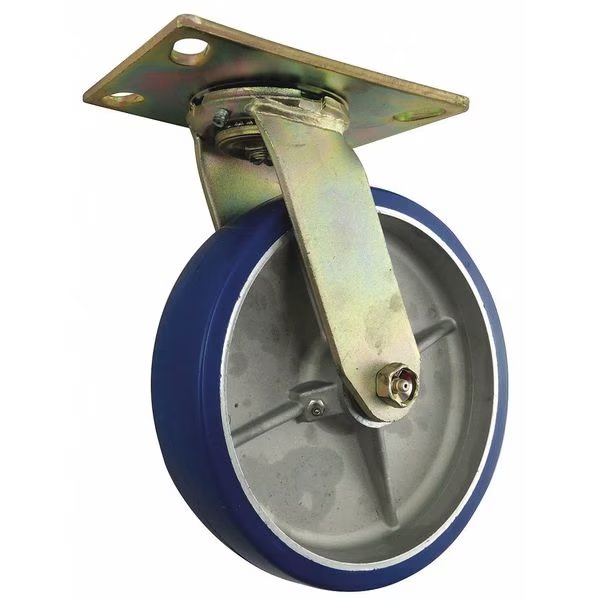 Plate Caster, Swivel, 1750 lb., Medium-Duty, EnjoyTool select, Mfr# 426A74