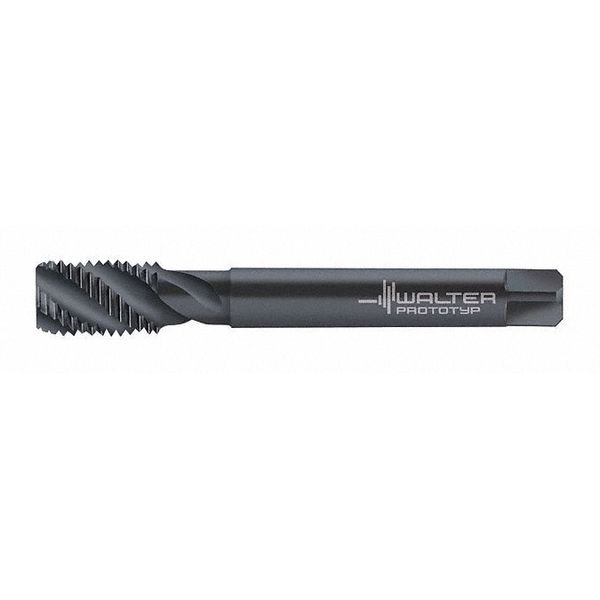 Spiral Flute Tap, M10-1.50, Plug, 4 Flutes, Metric, WALTER PROTOTYP, Mfr# M205549-EGM10