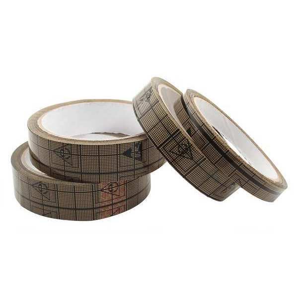 ESD Grid Tape 118ftx0.5in 3in Core, BOTRON CO, Mfr# B1605