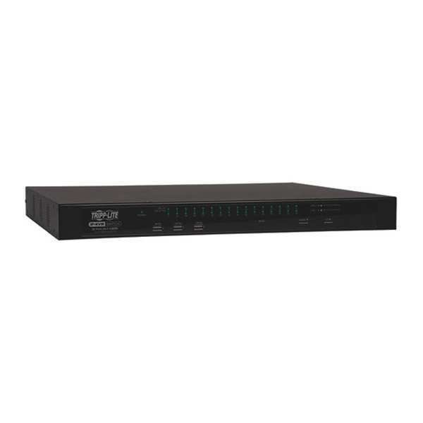 KVM, 32-Port, Cat5, 2+1 User, IP, 1U, TRIPP LITE, Mfr# B064-032-02-IPG