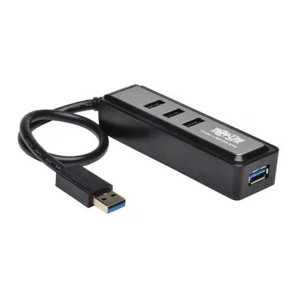 USB 3.0 Hub, SuperSpeed, 4-Port, Portable, TRIPP LITE, Mfr# U360-004-MINI