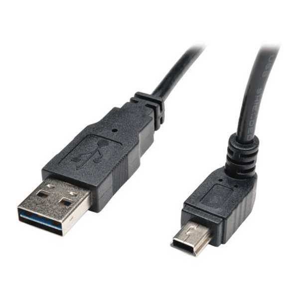 USB Reversible 2.0 Cable, Up A, Mini B, 6ft, TRIPP LITE, Mfr# UR030-006-UPB