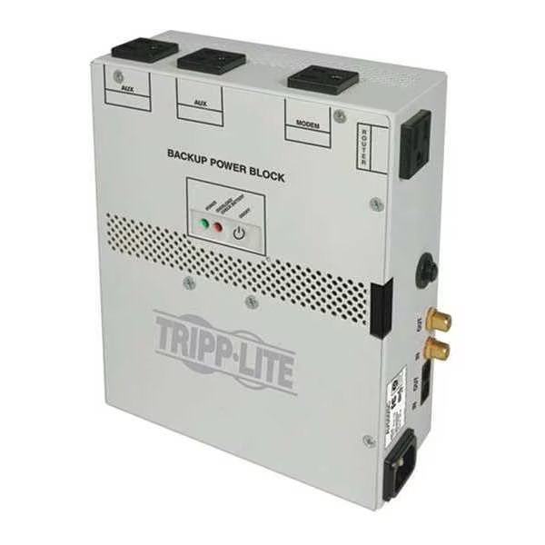 UPS System, 550VA, 4 Outlets, Wall, Out: 110/115/120V , In:120V AC, Tripp Lite, Mfr#: AV550SC