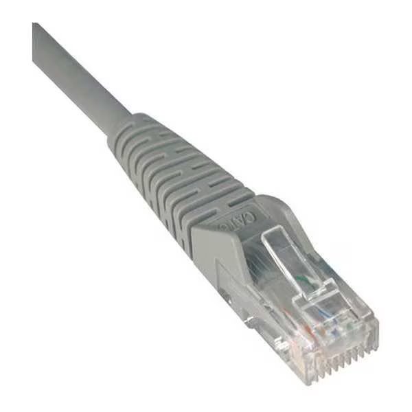 Cat6 Cable, Snagless, Molded, M/M, Gray, 30ft, TRIPP LITE, Mfr# N201-030-GY