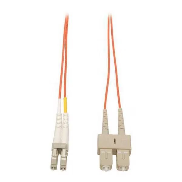 Fiber Optic Cable, Dplx, MMF, 50, LC/SC, 100m, TRIPP LITE, Mfr# N516-30M