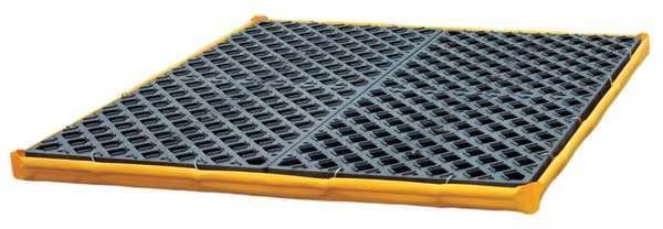 Ultra-Spill Deck(R), 22 gal Spill Capacity, 4 Drum, 6000 lbs., Polyethylene, Ultratech, Mfr#: 1352