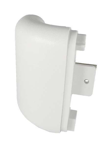 Handrail Outside Corner, Linen White, Pawling, Mfr#: OBR-536S-0-301