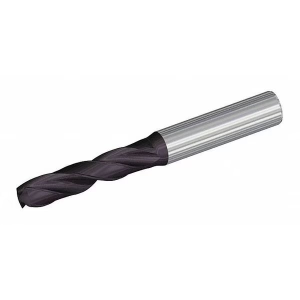 Screw Machine Drill Bit, 10.50 mm Size, 140  Degrees Point Angle, Solid Carbide, TiAlN Finish, WIDIA, Mfr# 17050110500