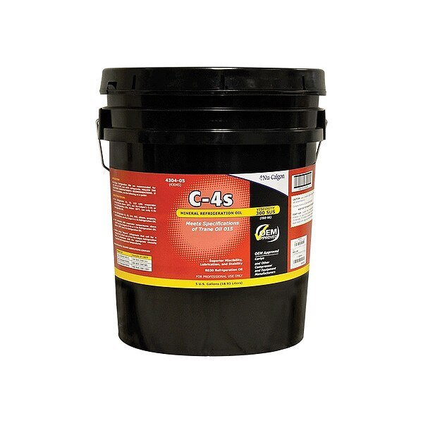 Refrigeration Lubricant, Mineral, 5 gal, Nu-Calgon, Mfr#: 4304-05