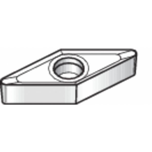 Diamond Turning Insert, Diamond, 3, VBGT, .2, Carbide, Widia, Mfr#: VBGT3301P
