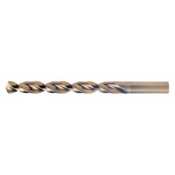 Q-Cobalt™ 135° Wide Land Parabolic Jobber Length Drill Cleveland 2075 Straw HSS-CO 8% RHS/RHC 1.60mm, CLEVELAND, Mfr# C15541