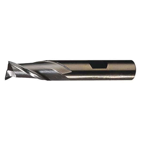 2-Flute Cobalt 8% Square Single-End CenterCut Finisher CTD HGC-2 Bright 5/8x1/2x1-1/8x3-3/8, CLEVELAND, Mfr# C75134