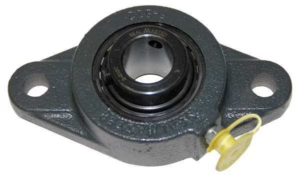 Flange Bearing, 2-Bolt, Ball, 7/8