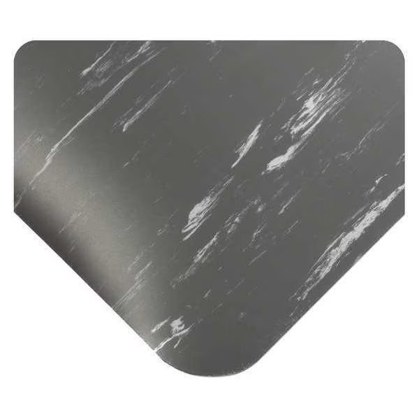 Tile-Top Select Mat, Charcoal, 50 ft. L x 2 ft. W, PVC Surface With PVC Sponge, 1/2