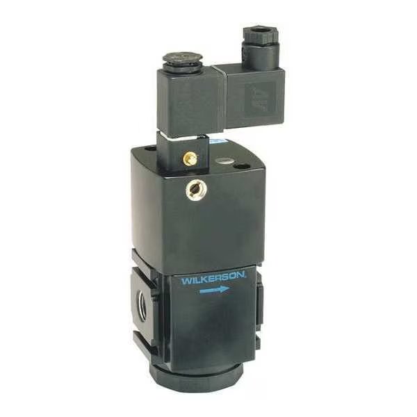 Emergency Stop Valve 3/8In, WILKERSON, Mfr# E28-03-EC00