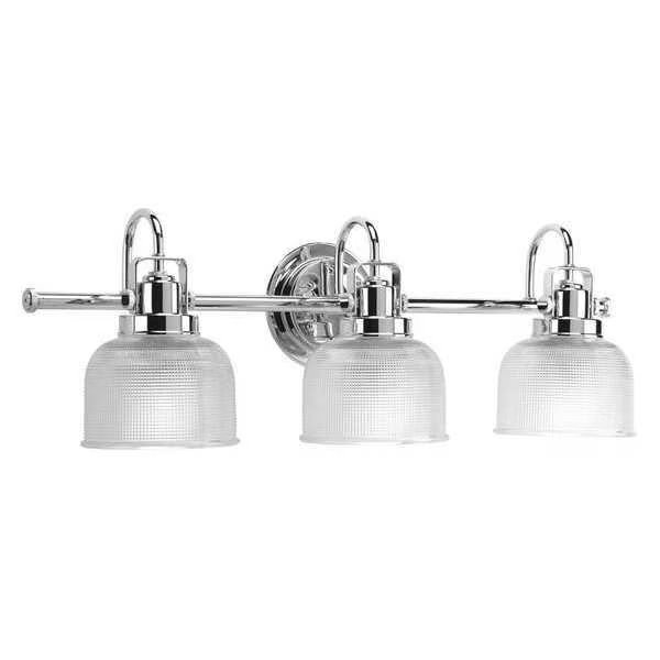 Archie 3-Light Bath & Vanity, 100 W, Polished Chrome, PROGRESS LIGHTING, Mfr# P2992-15