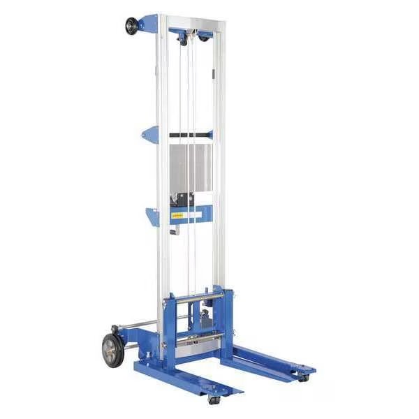 Winch Lift Truck Adj. Straddle, Load Cap. 350 lb., Vestil, Mfr#: A-LIFT-S-EHP