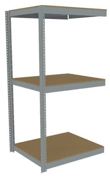 Boltless Shelving, 42x30, Particleboard, TENNSCO, Mfr# ZLC7-4230A-3D