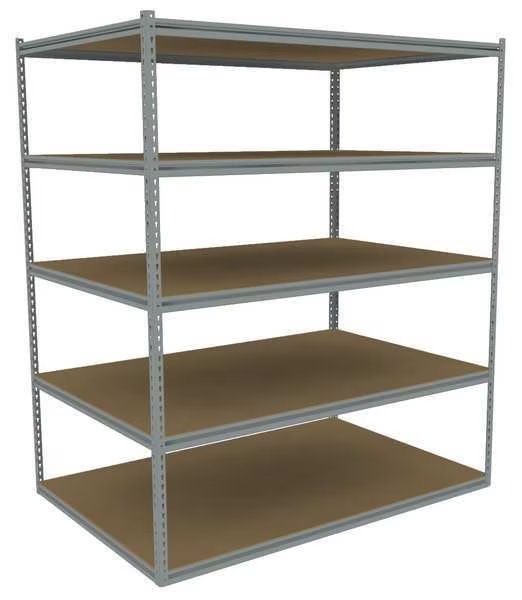 Boltless Shelving Unit, 36-5/8