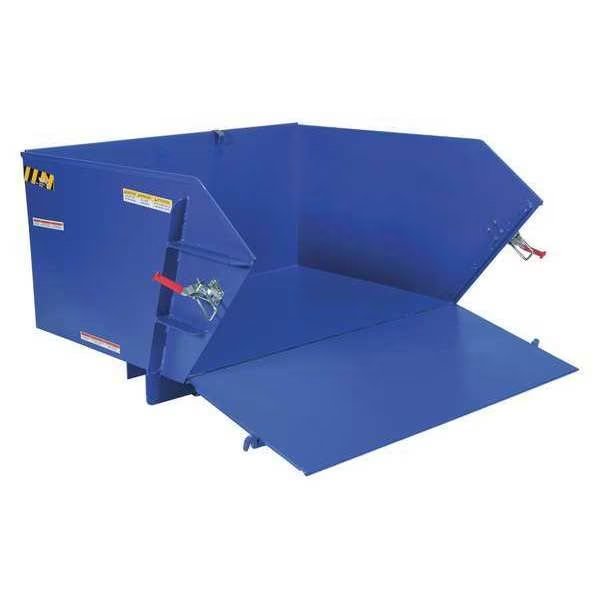 Light Duty Self-Dumping Hopper 1 Cubic Yard 2000 lb, Vestil, Mfr#: HDROP-100-LD