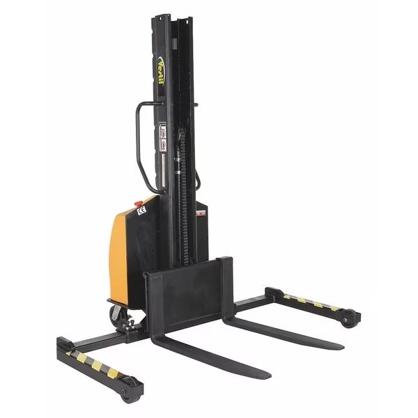 Powered Lift Stacker, Load Cap. 1500 lb., Overall Width: 54-1/8