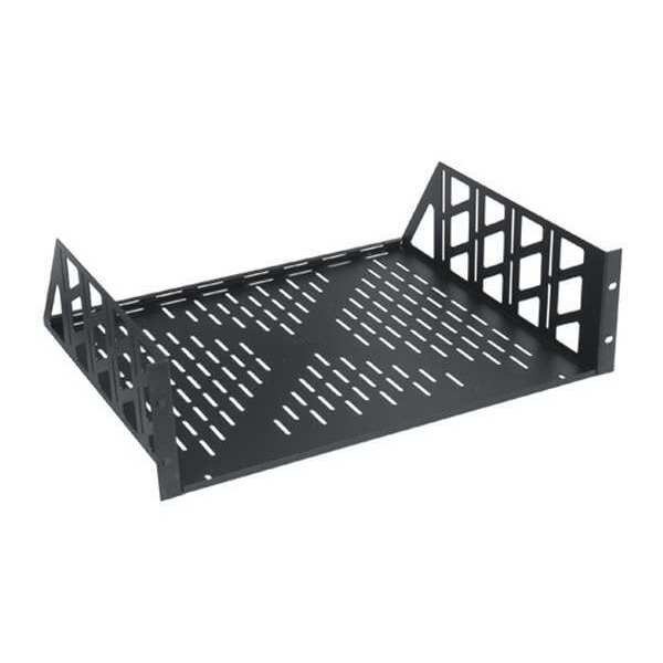 Vented Utility Shelf, 3 Space, MIDDLE ATLANTIC, Mfr# U3V