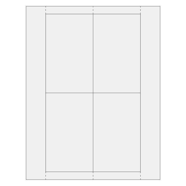 Vinyl Envelope Insert Cards, 3