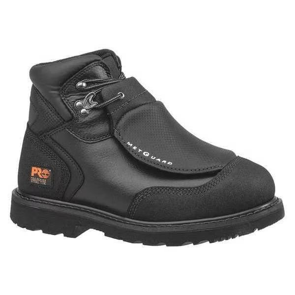 Size 5-1/2 Men's 6 in Work Boot Steel Work Boot, Black, TIMBERLAND PRO, Mfr# TB040000001
