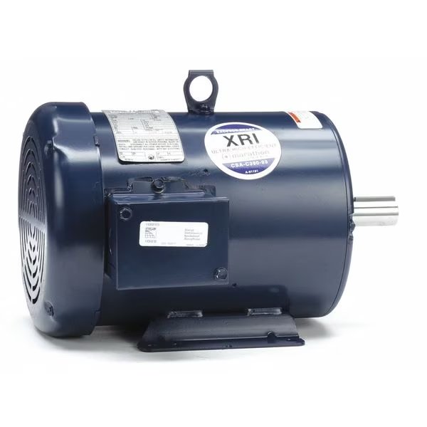 3-Phase General Purpose Motor, 2 HP, 184T Frame, 230/460V AC Voltage, 1,175 Nameplate RPM, MARATHON MOTORS, Mfr# 184TTFBD6080