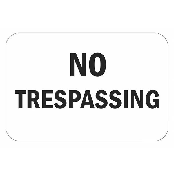 Warning Sign, 12 in H, 18 in W, Aluminum, Horizontal Rectangle, English, T1-3094-EG_18x12, Lyle, Mfr#: T1-3094-EG_18x12