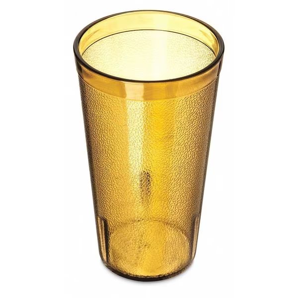 Tumbler, Amber, 16 fl oz Cap., Carlisle Foodservice, Mfr#: 521613