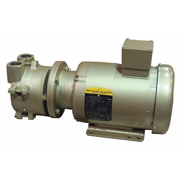 Liquid Ring Vacuum Pump, 3 HP, 35 cfm, Dekker Vacuum Technologies, Mfr#: DV0035D-MA3-SGL