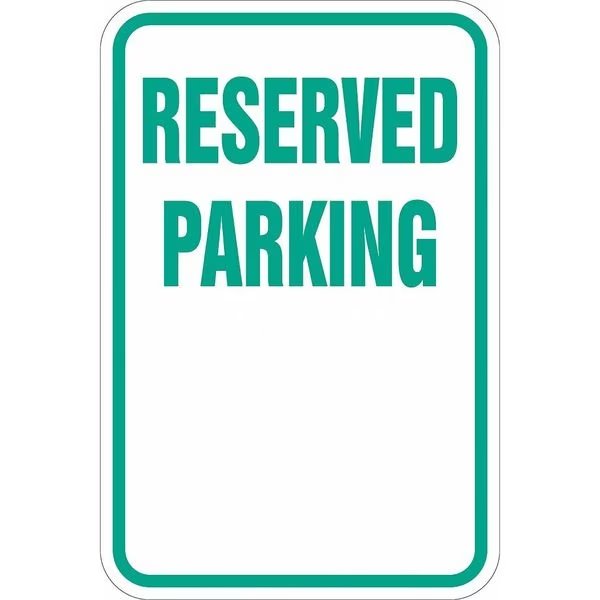 Reserved Parking Sign, 18