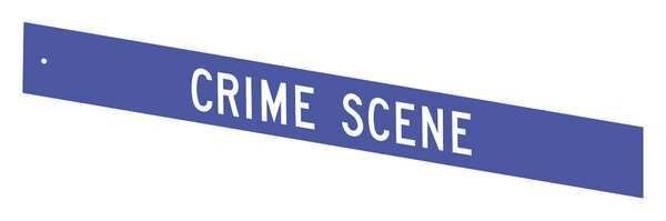 Printed Retracta-Cade Insert, Crime Scene, EnjoyTool Select, Mfr#: RCDI-BL02