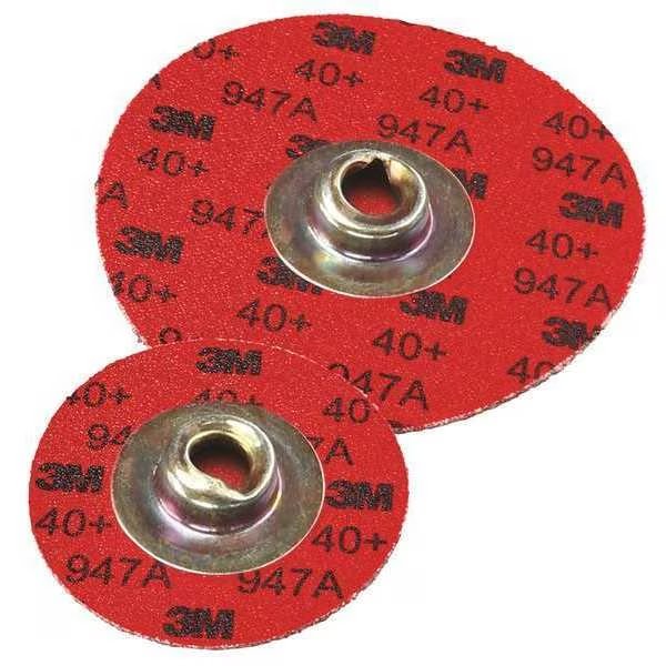 Abrasive Disc, 40 Grit, 947A, 4in, 3M CUBITRON II, Mfr# 60440256448