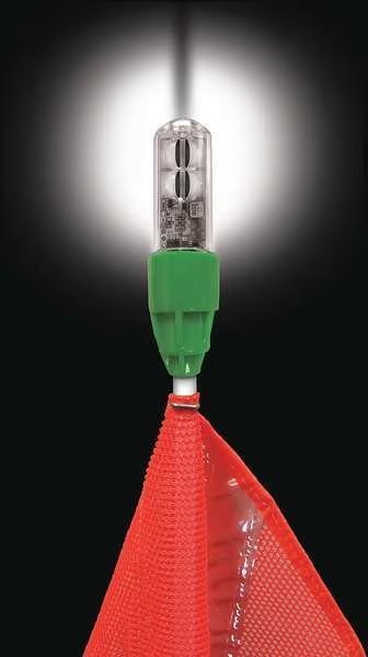 Flashing LED Light, White, GORILLA WHIPS, Mfr# WLFS.4LED.WF