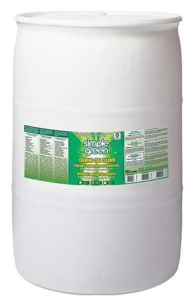 Condenser or Evaporator Cleaner, 55 gal., Simple Green, Mfr#: 0100000104055