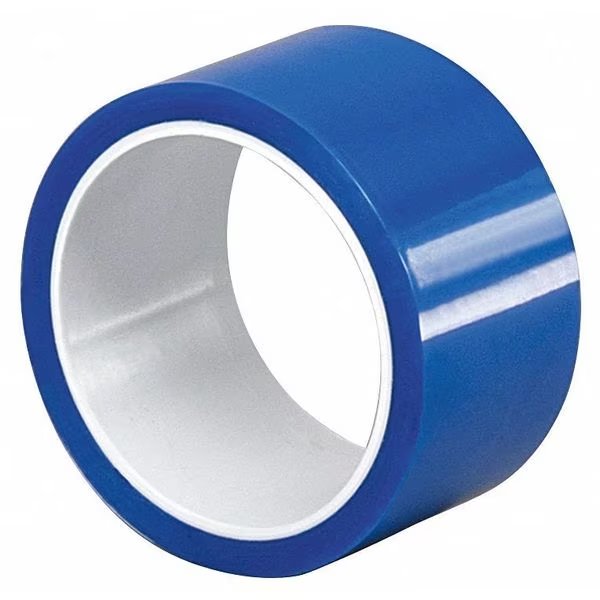 Film Tape, Polyester, Blue, 4 In. x 10 Yd., 3M, Mfr# 8905
