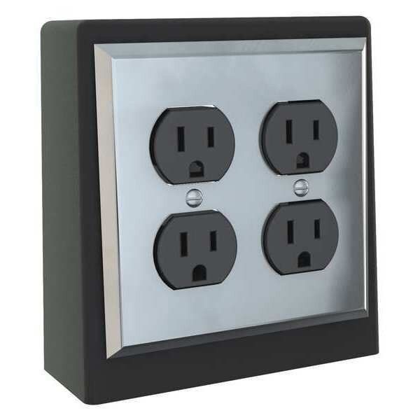 Electrical Pedestal, Cast Aluminum, Instock, Mfr#: GRE633WS