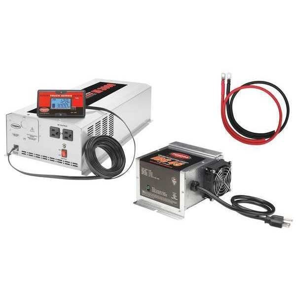 Automatic Inverter and Battery Charger, 45A, 3000W, Tundra, Mfr#: ICM30245