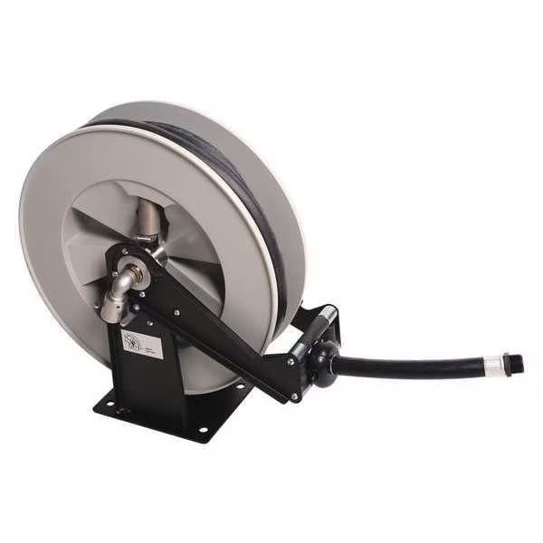 Spring Return Hose Reel, 3/4 in Hose Dia., 25 ft Length, 1,700 psi, LIQUIDYNAMICS, Mfr# 43002DEF-25