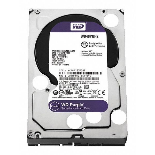 Hard Drive, For All Video Recorders, Invid Tech, Mfr#: IHDD-8TB