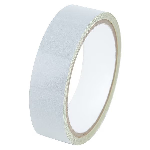 Reflective Marking Tape, Solid, White, 1
