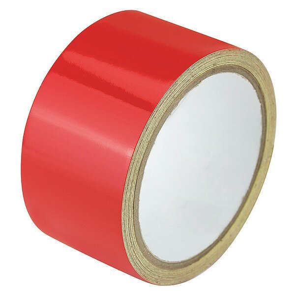 Reflective Marking Tape, Solid, Red, 2