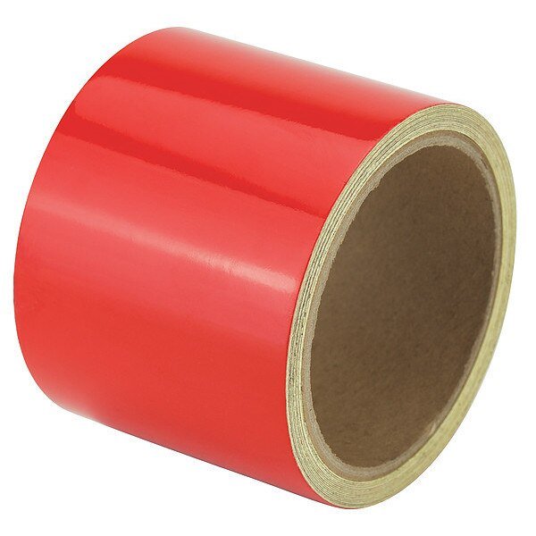 Reflective Marking Tape, Solid, Red, 3