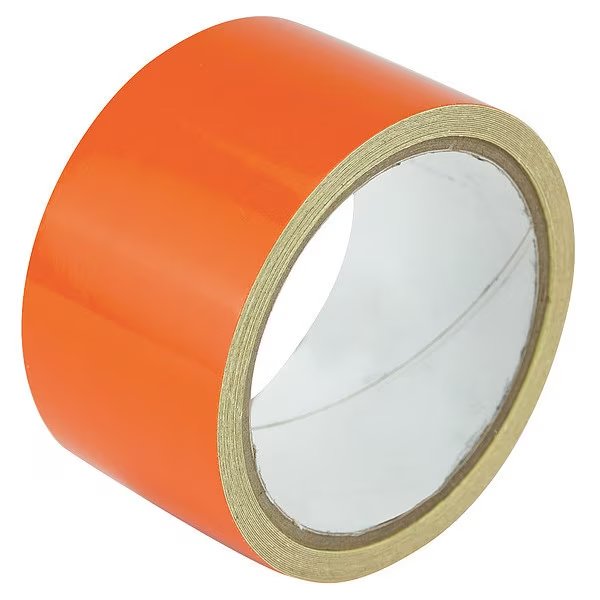Reflective Marking Tape, Solid, Orange, 2