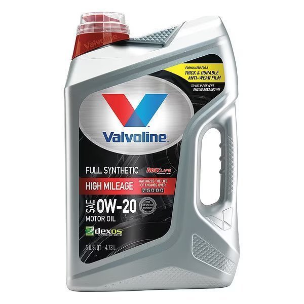 Motor Oil, 5 qt. Size, 0W-20 SAE Grade, VALVOLINE, Mfr# 881168