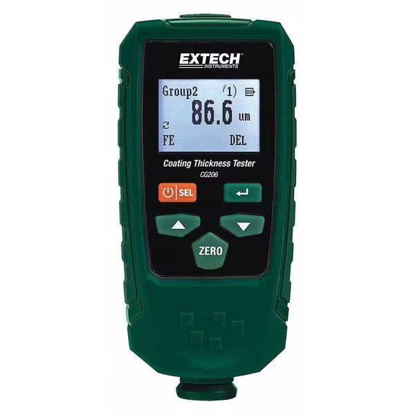 Coating Thickness Tester, Electronic, Extech, Mfr#: CG206